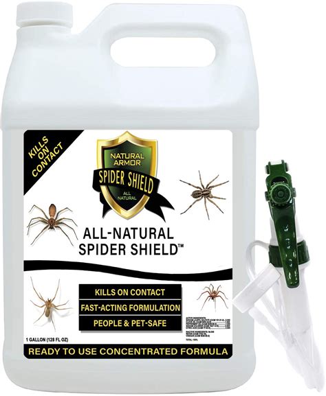 Natural Armor Spider Killer And Repellent Spray Powerful Peppermint Formulation