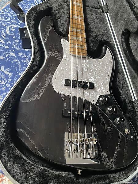 Warmoth Jazz Bass 2020 Black Reverb