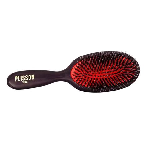 Plisson Pneumatic Hairbrush Wild Boar Bristles And Nylon Pins — Fendrihan