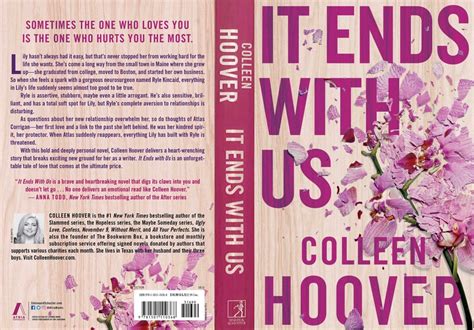 It Ends With Us A Novel Book Cover Page Mini Books Book Cover