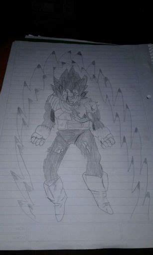 Dibujo de vegeta DRAGON BALL ESPAÑOL Amino