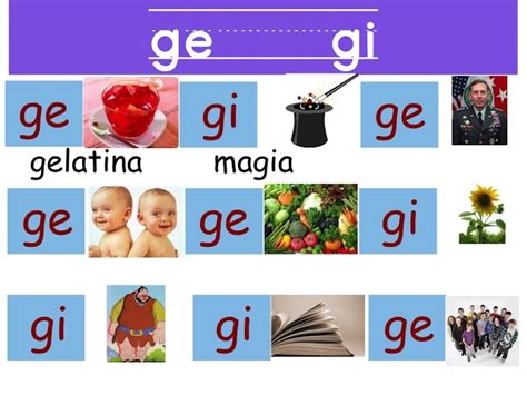 Palabras Con Ge Ji Gi Je Worksheet Live Worksheets Off
