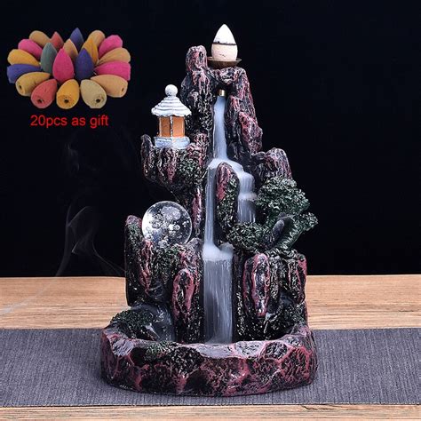 LED Waterfall Backflow Incense Worth Buy Store