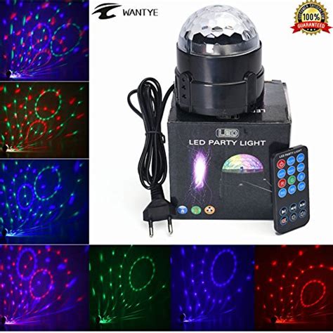 Generic Mini Rgb Led Crystal Magic Ball Stage Effect Lighting Lamp