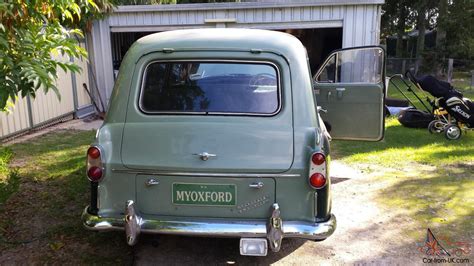 Morris Oxford Traveller 1959 2 Tone Green Chrome Trim In Wa