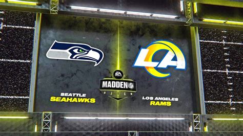 Madden Nfl 24 Seattle Seahawks Vs Los Angeles Rams Week 11