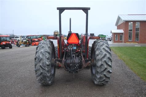 Mf 383 4wd Tractor Rops8 Speed 838 Loader 78 Bucket 184 30 2