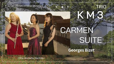 G Bizet Carmen Suite Vol 1 Trio Km3 Prelude Aragonaise Youtube