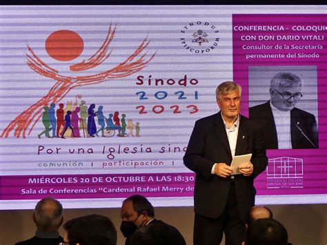 Img Conferencia Sinodo Dario Vitali Pontificio