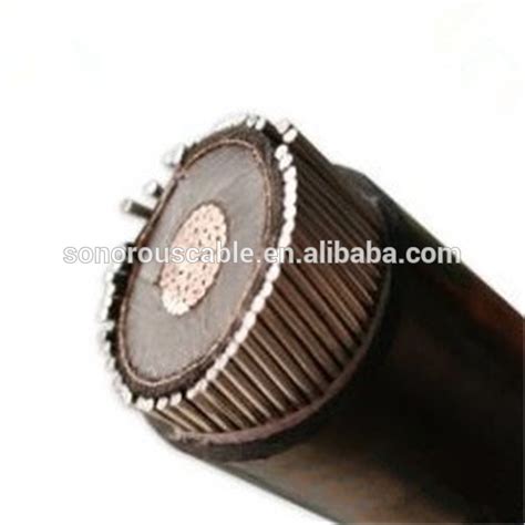 12 20 KV Or 12 7 22 KV XLPE Insulated Single Core Cables With Copper