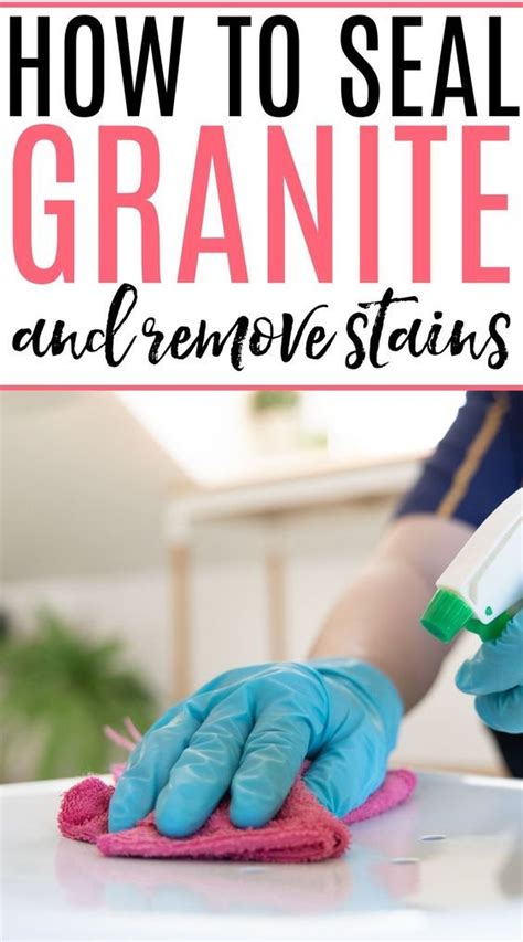 How To Seal Granite Countertops Cleaning Methods