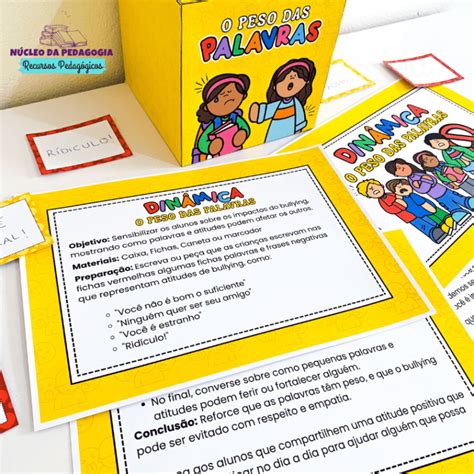 Dinâmica Sobre Bullying Para Adolescentes - Painel e dinâmica sobre o Bullying – Núcleo da Pedagogia