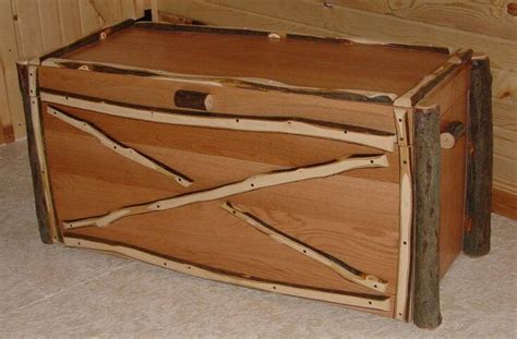 Amish Hickory Blanket Chest Brandenberry Amish Furniture