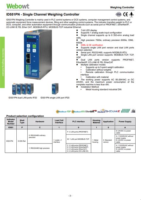 Kilox Sdn Bhd Weighing Terminals And Controllers Webowt Id Pn