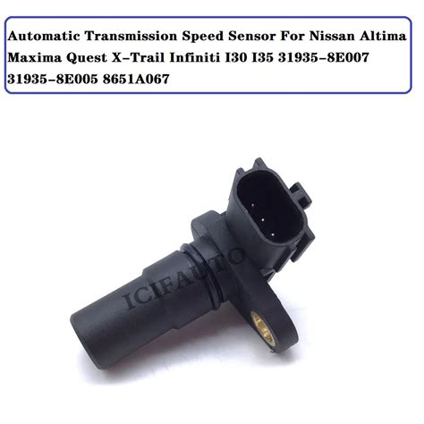 Infiniti Nissan 31935 8E006 Trans Input Output Vehicle Speed Sensor