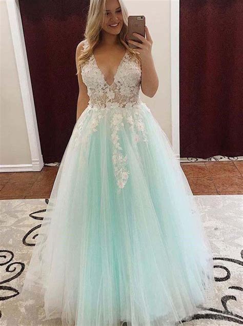 Lilac Tulle Sweet 16 Dresseslong Prom Dress For Teenspd00440