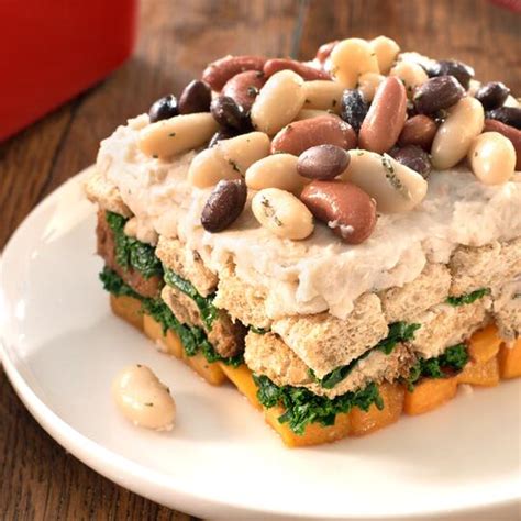 Vegetarian White Bean Butternut Squash Casserole Dempsters