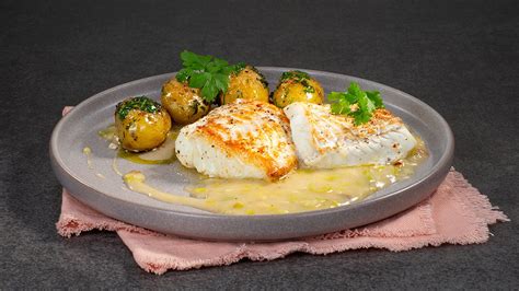 Kabeljau R Ckenfilet Mit Lauch Parmesan Sauce Rezepte Hit