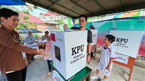 Hingga Pukul 10 00 WIB Sejumlah TPS Di Padang Lengang Saat Pemungutan