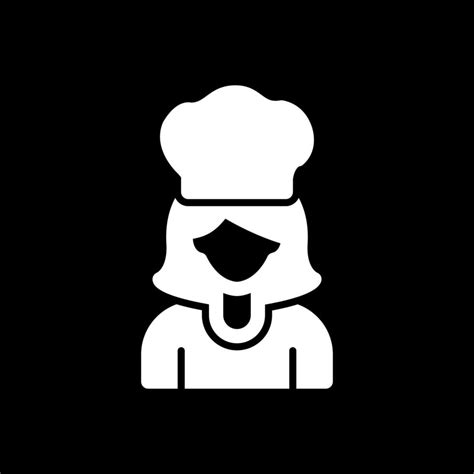 Chef Woman Vector Icon Design 20194153 Vector Art At Vecteezy