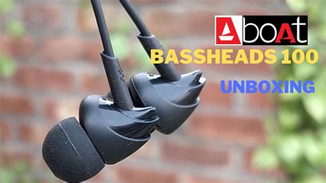 Boat Bassheads 100 Earphones Unboxing And Review Best Earphones Under 400 Rs Youtube