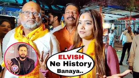 Manisha Rani Pray For Abhishe Aka Fukra Insaan Elvish Yadav Pooja Bhatt