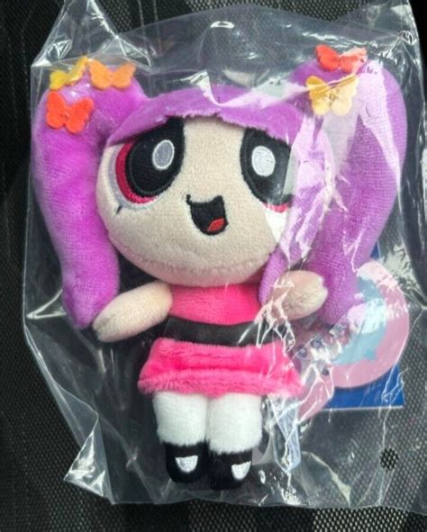 Newjeans Hanni The Powerpuff Girls X Nj Bag Charm And Plush Doll Set Rare