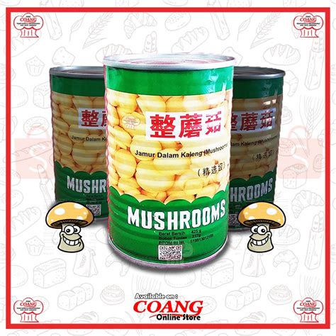 Jual FYF MUSHROOMS 425 GRAM JAMUR KALENG Shopee Indonesia