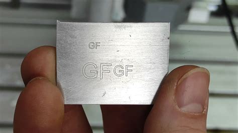 Small And Accurate Laser Engraving Microengraving Live Test On