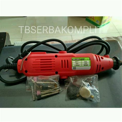 Jual Mesin Ukir Set Daya Besar 230v Mini Drill Bor Grinder Set Sellery