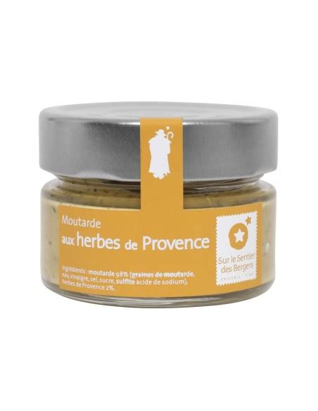 Moutarde Aux Herbes De Provence Picerie Fine Livraison Rapide