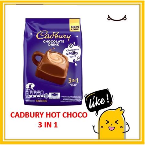 Cadbury Hot Choc Drinks G Sachets Inside BB Shopee