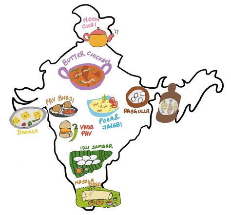 India Food Map