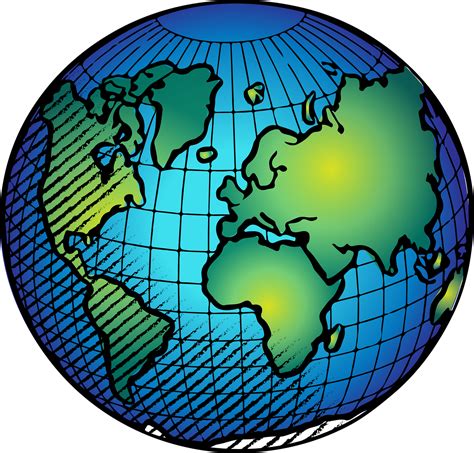 Globe Earth World Free Vector Graphic On Pixabay