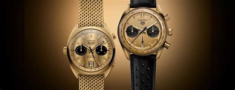 The latest TAG Heuer Carrera is a golden tribute