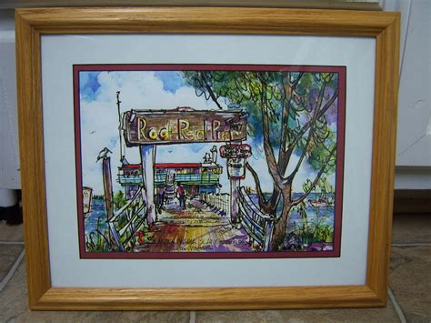 Joan Voyles Artistflorida Artistanna Maria Island Artframed Art