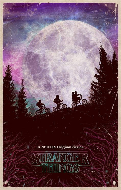 Stranger Things Poster By Daniel Nash