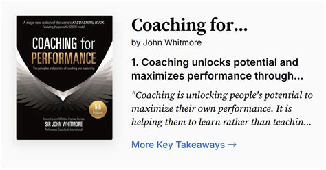 Coaching For Performance Summary Audio