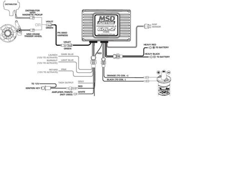 msd 6al 2 wiring diagram - Wiring Diagram and Schematic Role