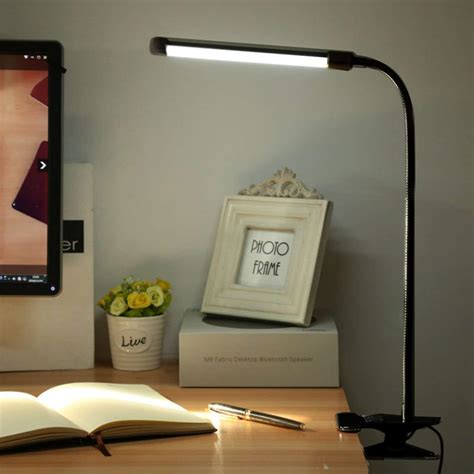 Leadleds LED Clip on Light Dimmable Reading Light Flexible Gooesneck