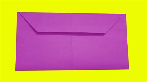 How To Make An Envelope Out Of Rectangular Paper Make Some Wonderful