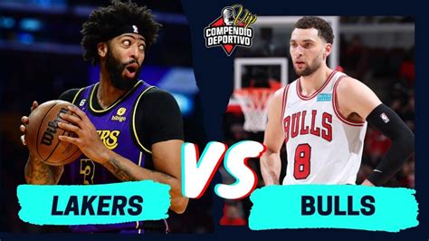 LOS ANGELES LAKERS VS CHICAGO BULLS EN VIVO 26 DE MARZO LUCHA POR EL