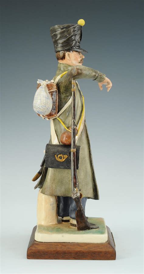 Bernard Belluc Figurine En Porcelaine Me R Giment D Infanterie De