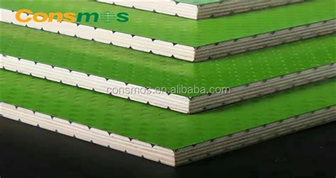 Consmos X Mm Pp Green Plastic Plywood Sheet For Concrete Formwork