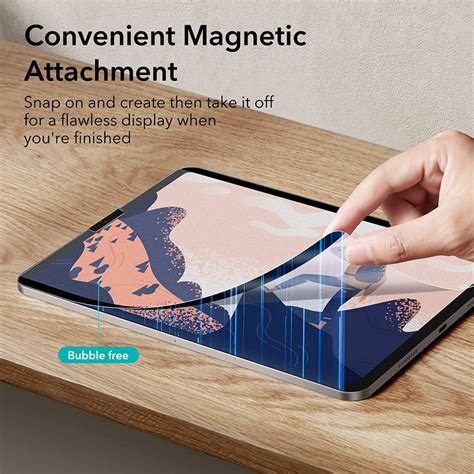 Esr Magnetic Paper Feel Screen Protector For Ipad Pro Air