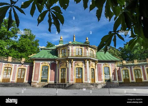 The Chinese Pavilion In The Far Section Of Drottningholm Palace Park