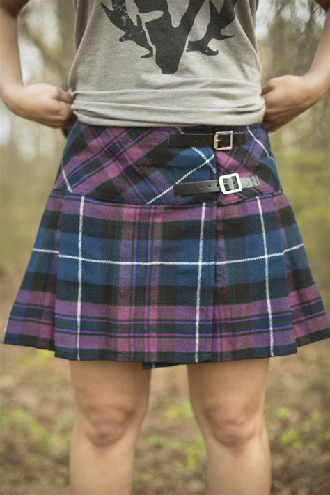 Scottish Pride Tartan Mini Kilt