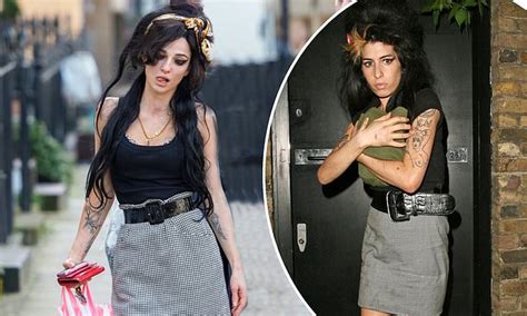 Marisa Abela Transforms Into Amy Winehouse In Tweed Skirt As She