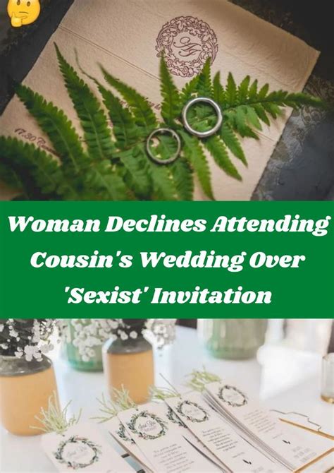 Woman Declines Attending Cousin S Wedding Over Sexist Invitation Stylish Nails Art Pretty