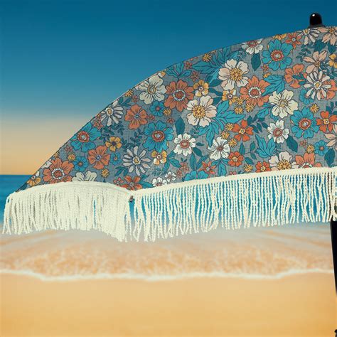 Flora Beach Umbrella 100 Uv Protection Copy • Beach Brella